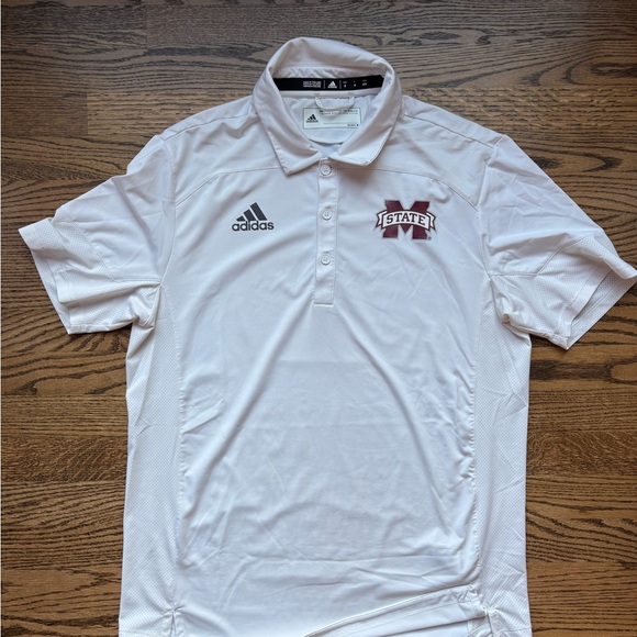 adidas Other - Adidas White Polo Shirt with Logo
